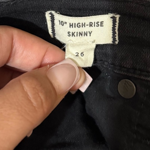 Madewell 10" High-Rise Skinny Jeans: Metallic Rainbow
Dot Edition - Picture 9 of 9